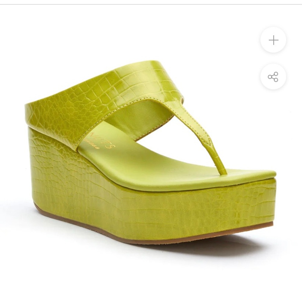 Nwot- Lyric Platform Wedge - “Coconuts By Matisse” - image 3